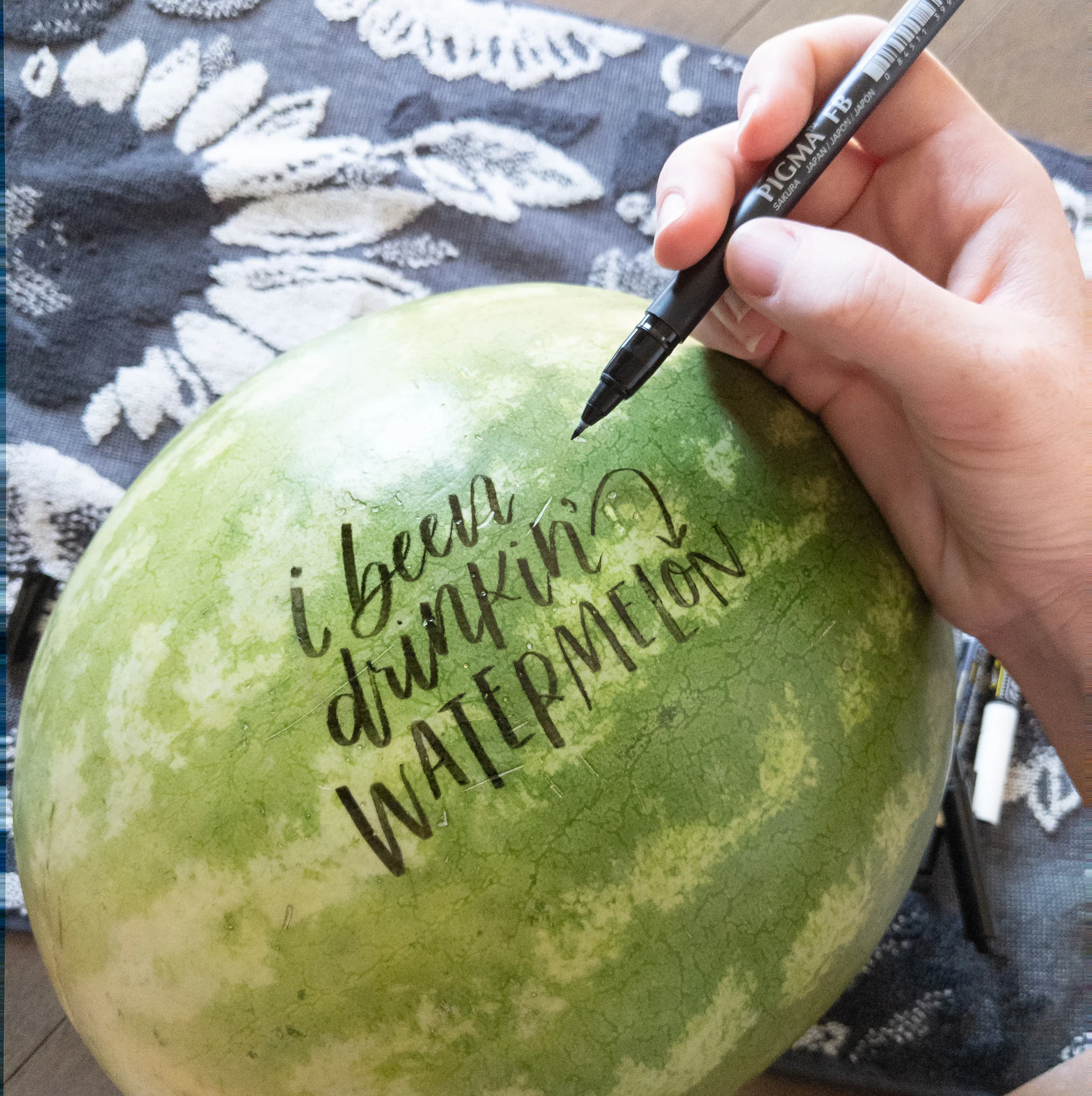 I Could Write On That: Watermelon Edition — Hoopla! Letters