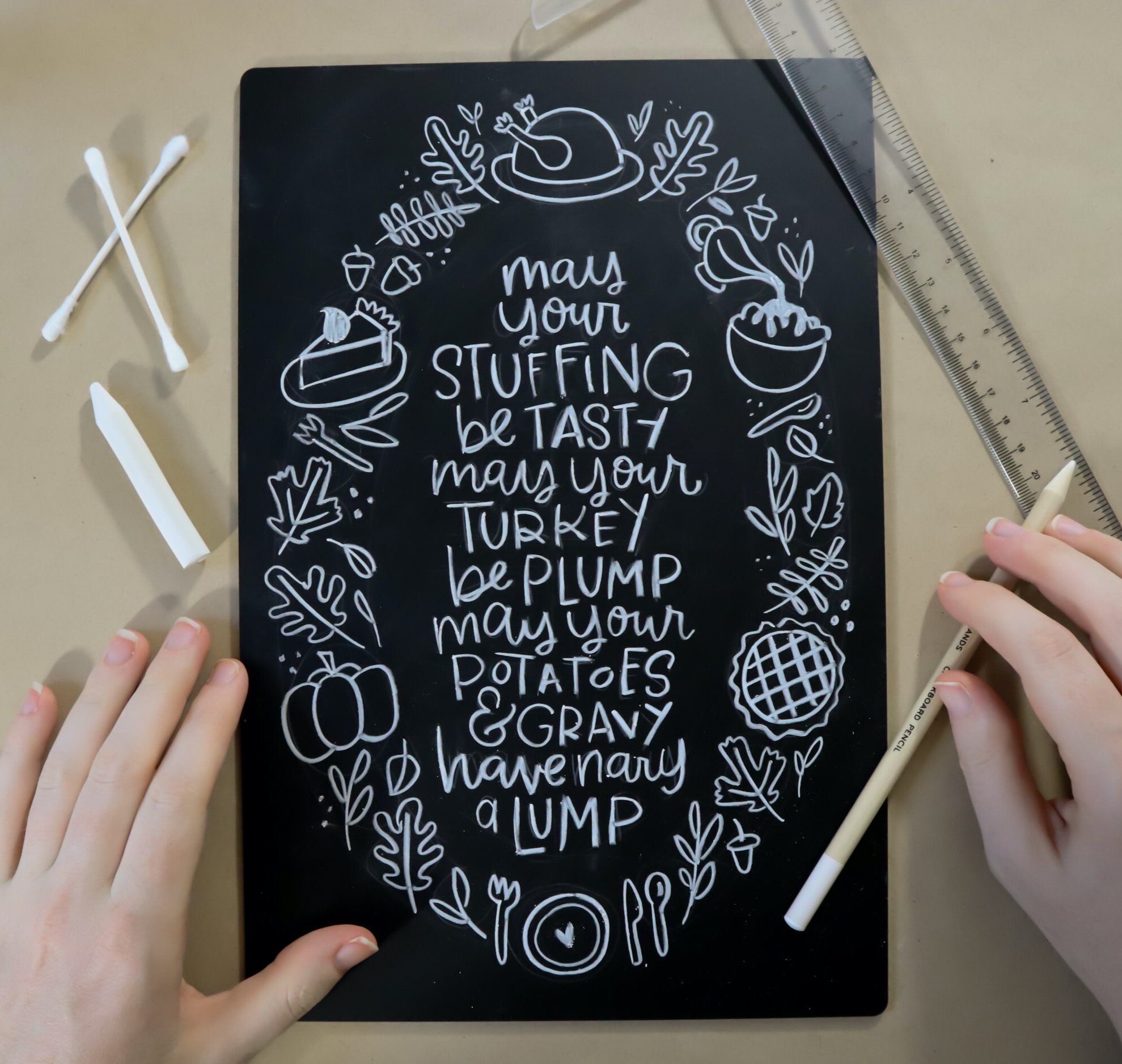 Chalk Board - Stitchery X-Press