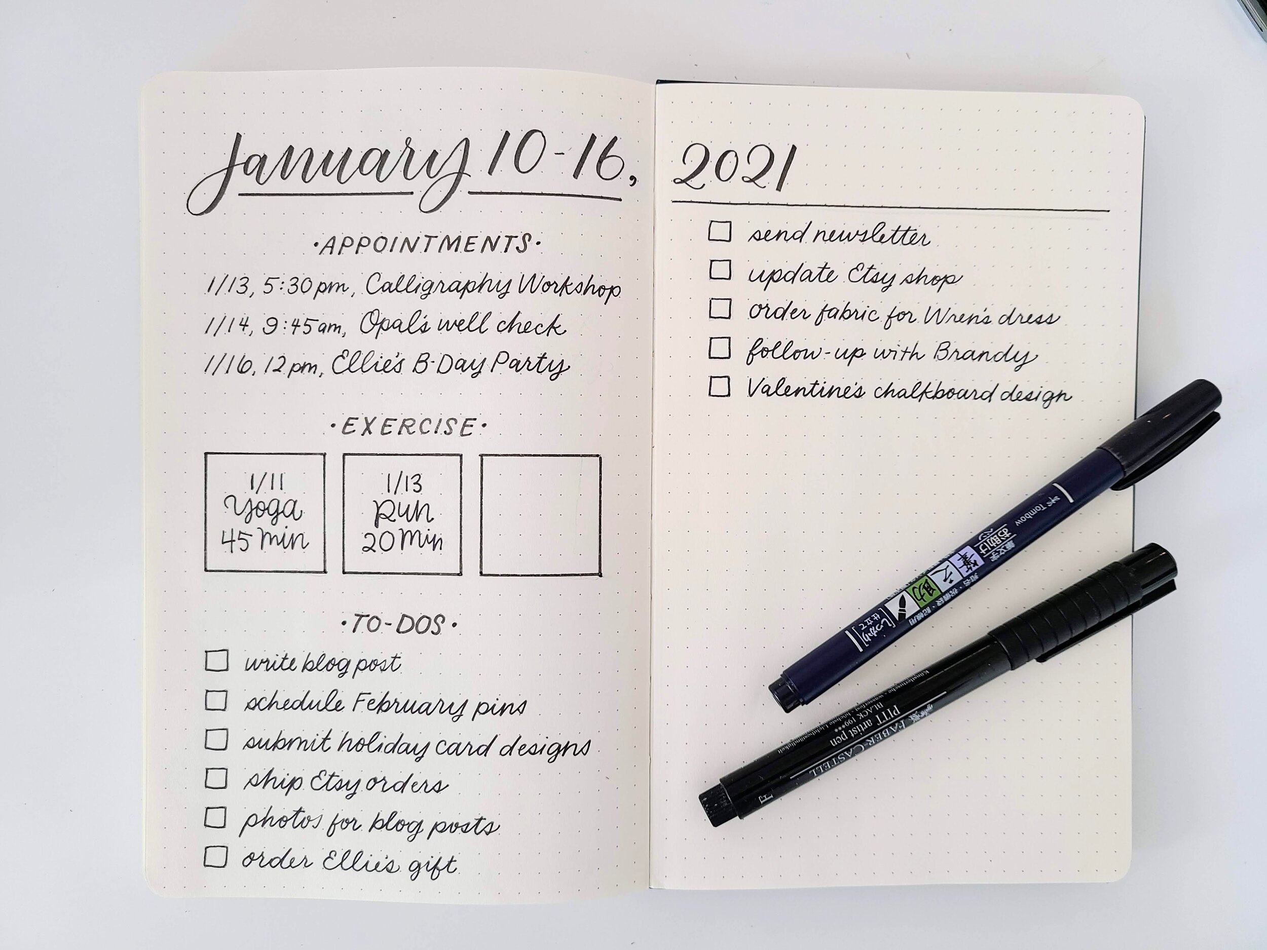 Bullet Journaling 101: 4 Steps to Build Your BuJo — Hoopla! Letters