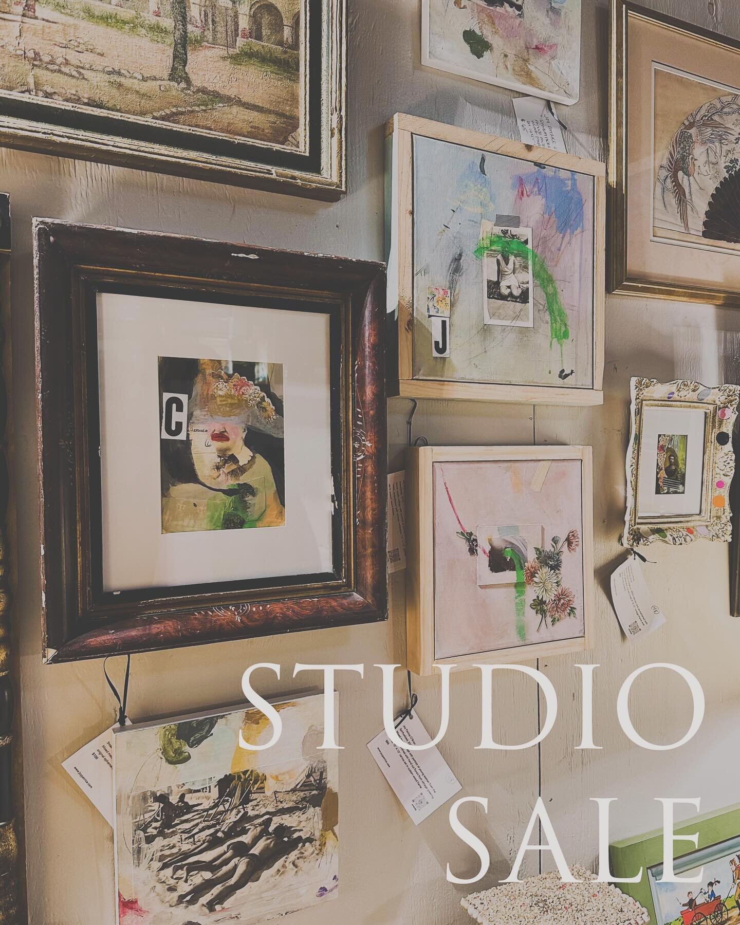 Art storage is limited so it&rsquo;s time to make some space! Excited to announce I&rsquo;m selling a mix of early and newer artworks at Riverview Antique Market located near downtown Milwaukee. Just head to corner booth #48 situated on the main floo