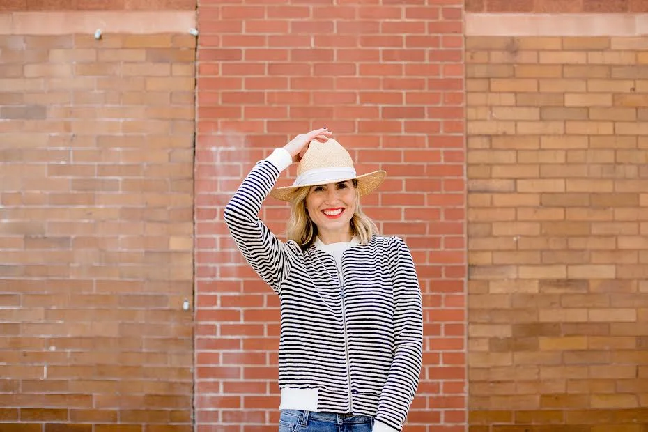 Hat and zip jacket- Cinnamon Boutique Photo- ND Photo