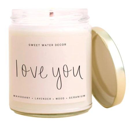 Love You Candle ADD ON