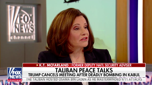 KT McFarland talks tough on Taliban, reacts to Trump's relationship with North Korea and China
