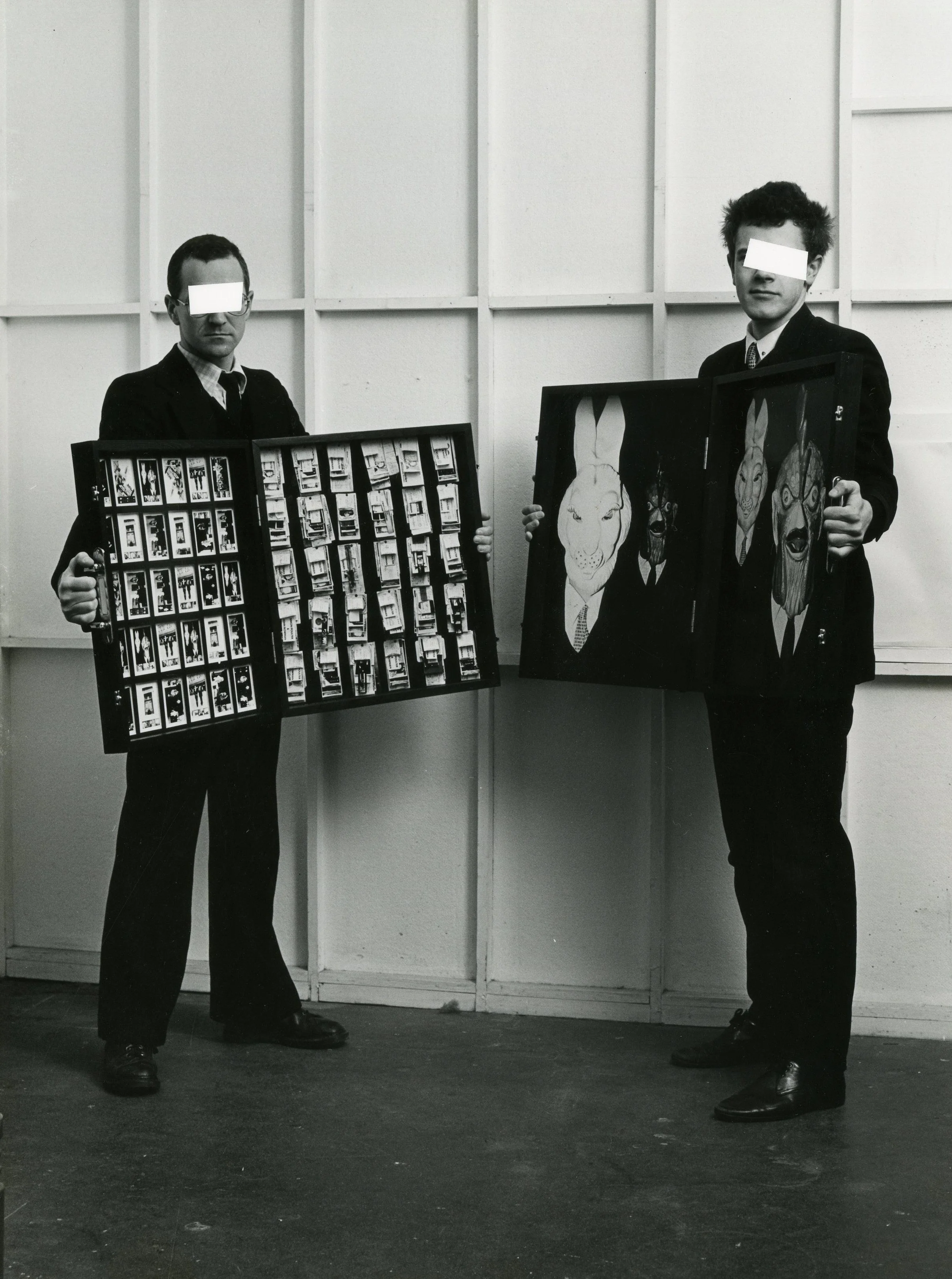 Simon Poulter and John Bowman_Chicken Rabbit Performance_1984.jpg