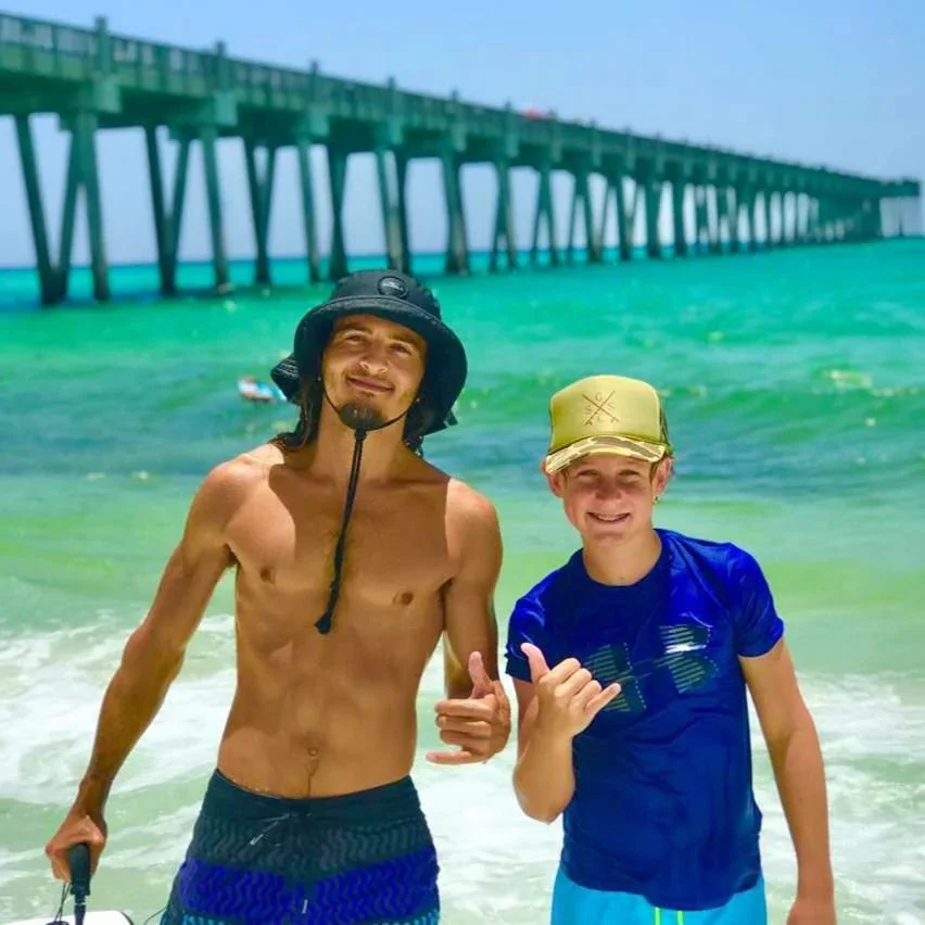 Happy International Surfing Day 🏄&zwj;♂️ 
Call us this summer to catch your 1st wave! 
#learntosurf #sharethestoke