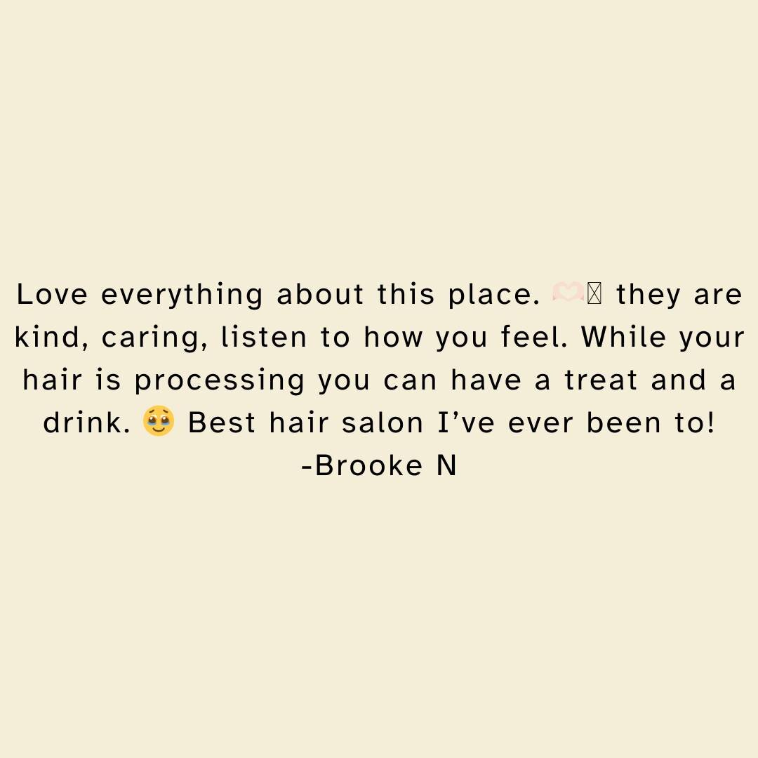 Such a sweet review, thank you Brooke!