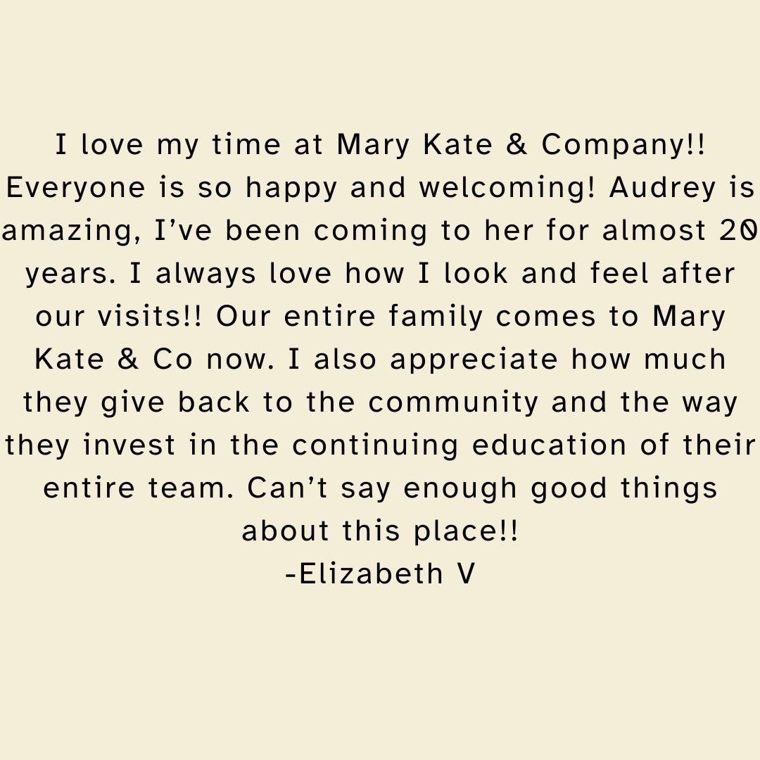 Thank you Elizabeth for the review!