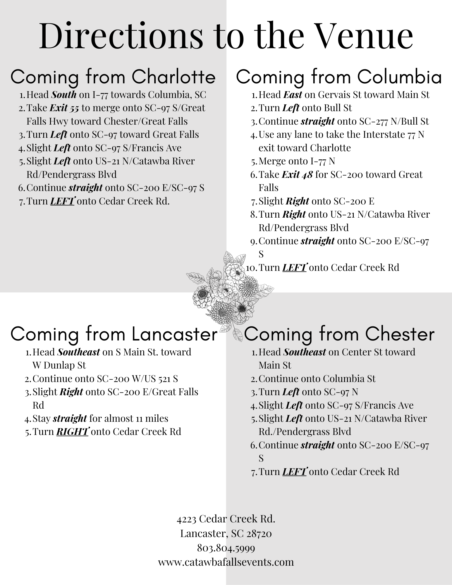 Connect Catawba Falls Events