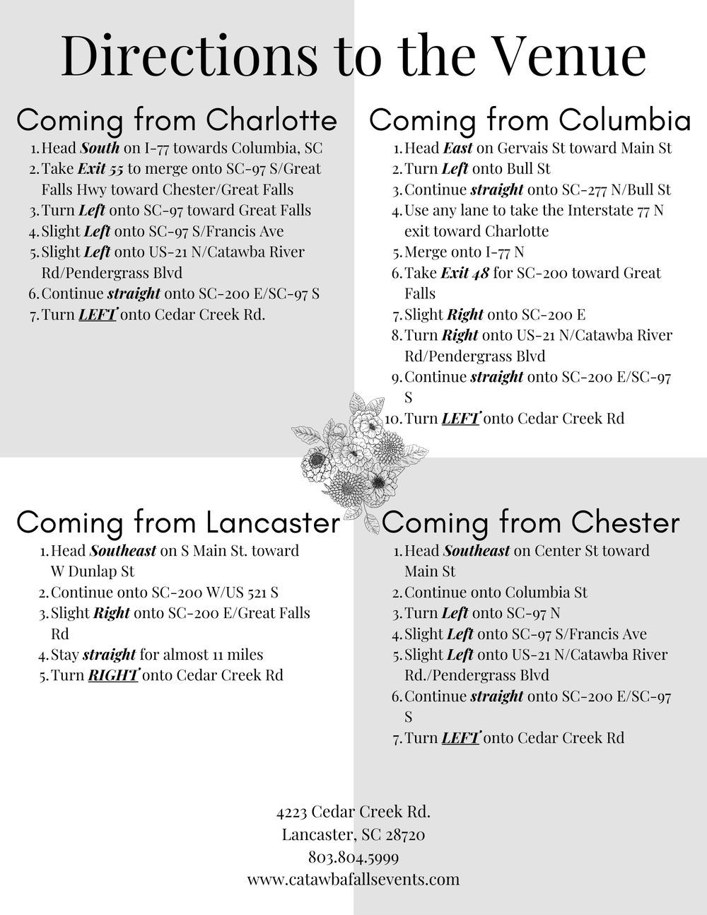 Connect Catawba Falls Events