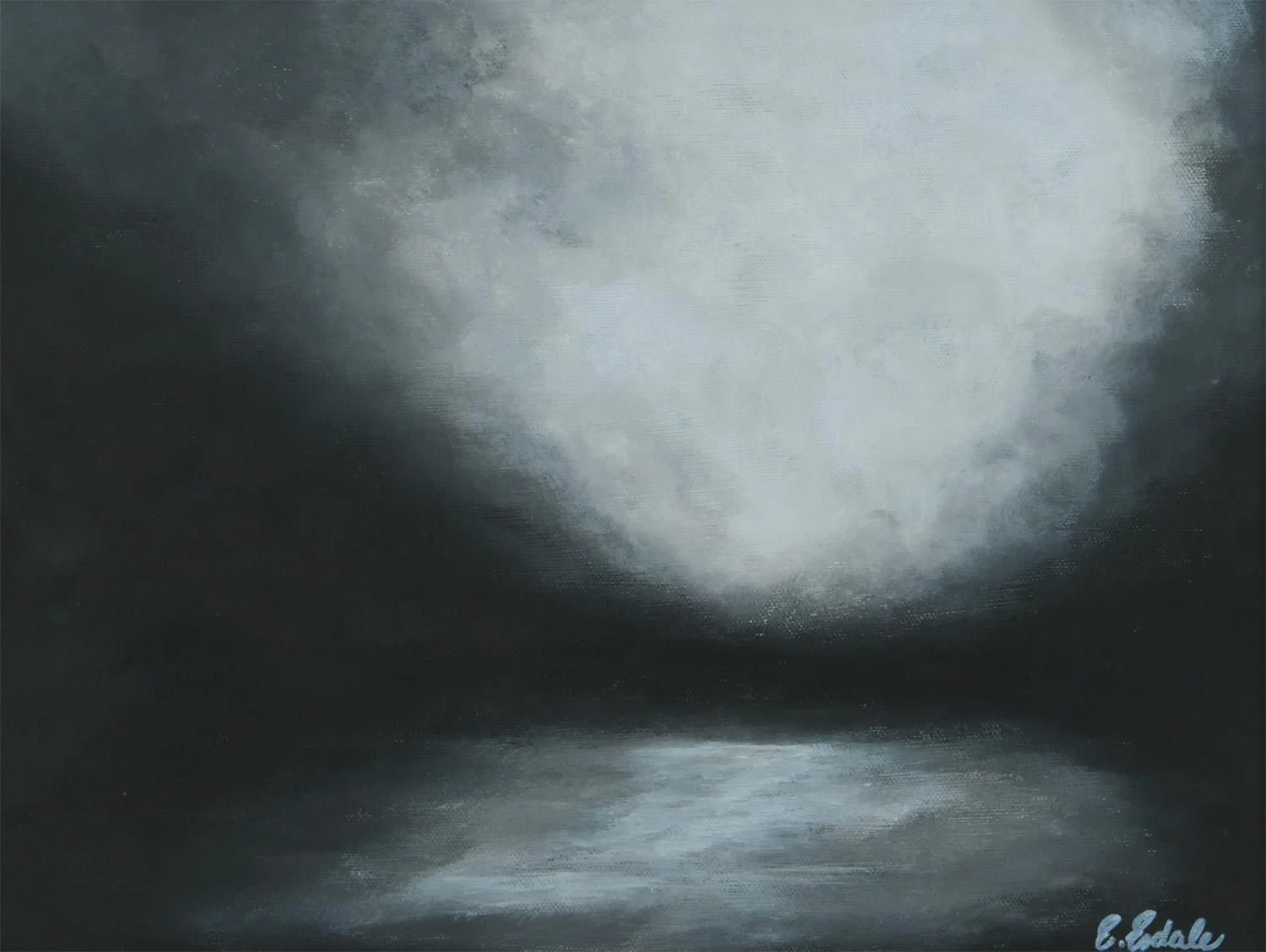 'CLOUD ABOVE SILVER STRAND, CONNEMARA'