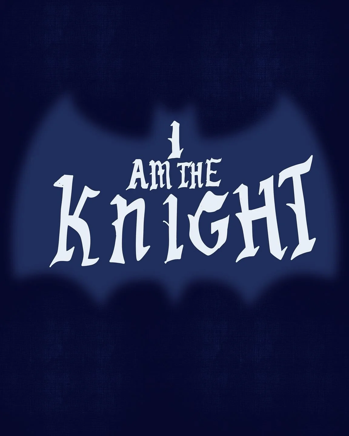 Day 17: BLACKLETTER 🦇 | &ldquo;I Am the Night&rdquo;
This one is all about gravity. The Blackletter style&mdash;with its heavy, gothic, and formal strokes&mdash;was the only way to convey the deep, almost medieval commitment and profound seriousness