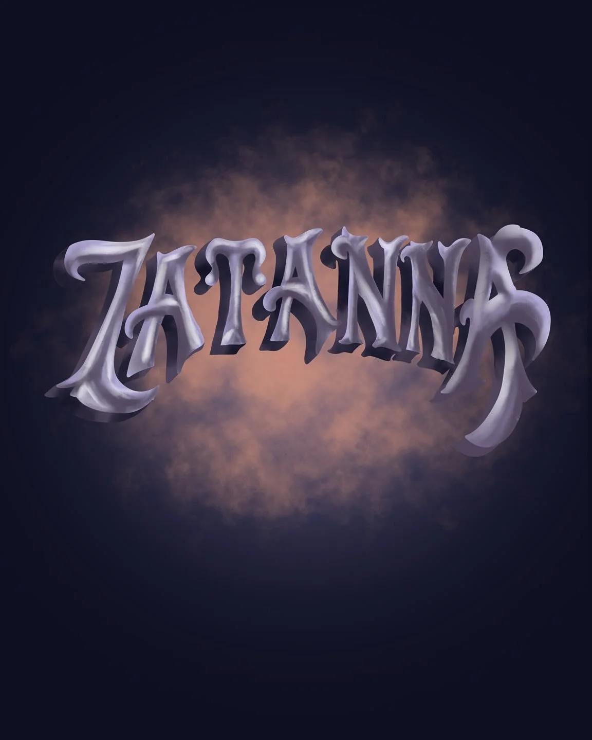 Day 23: BEVEL ✨ | &ldquo;Zatanna&rdquo;
Needed a creative boost, so I jumped ahead to this fantastic pairing! The Bevel style was a must for Zatanna, as it makes the lettering look chiseled, 3D, and theatrical&mdash;like a classic, glowing stage prop