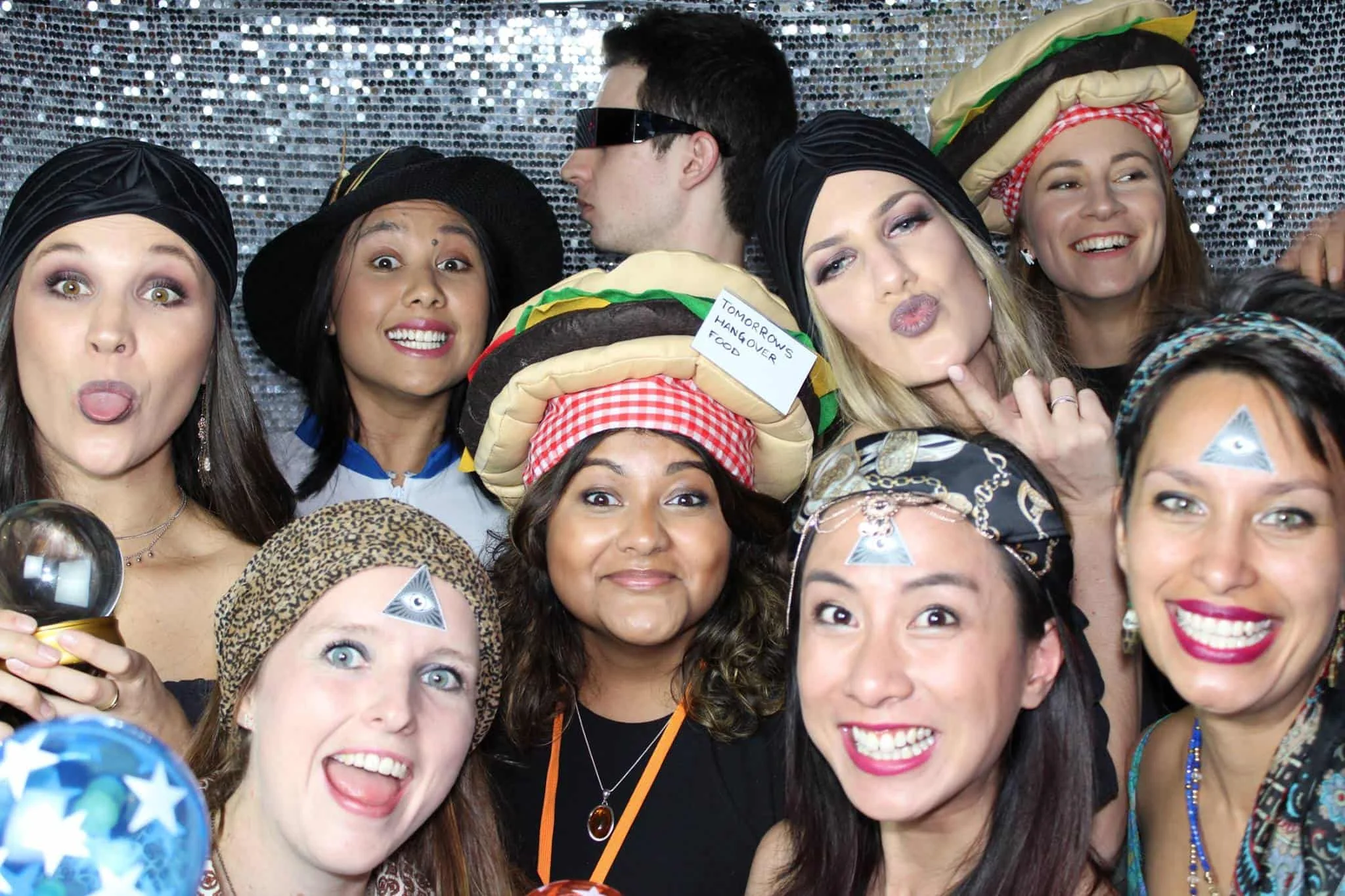 Group photo booth hire Melbourne event