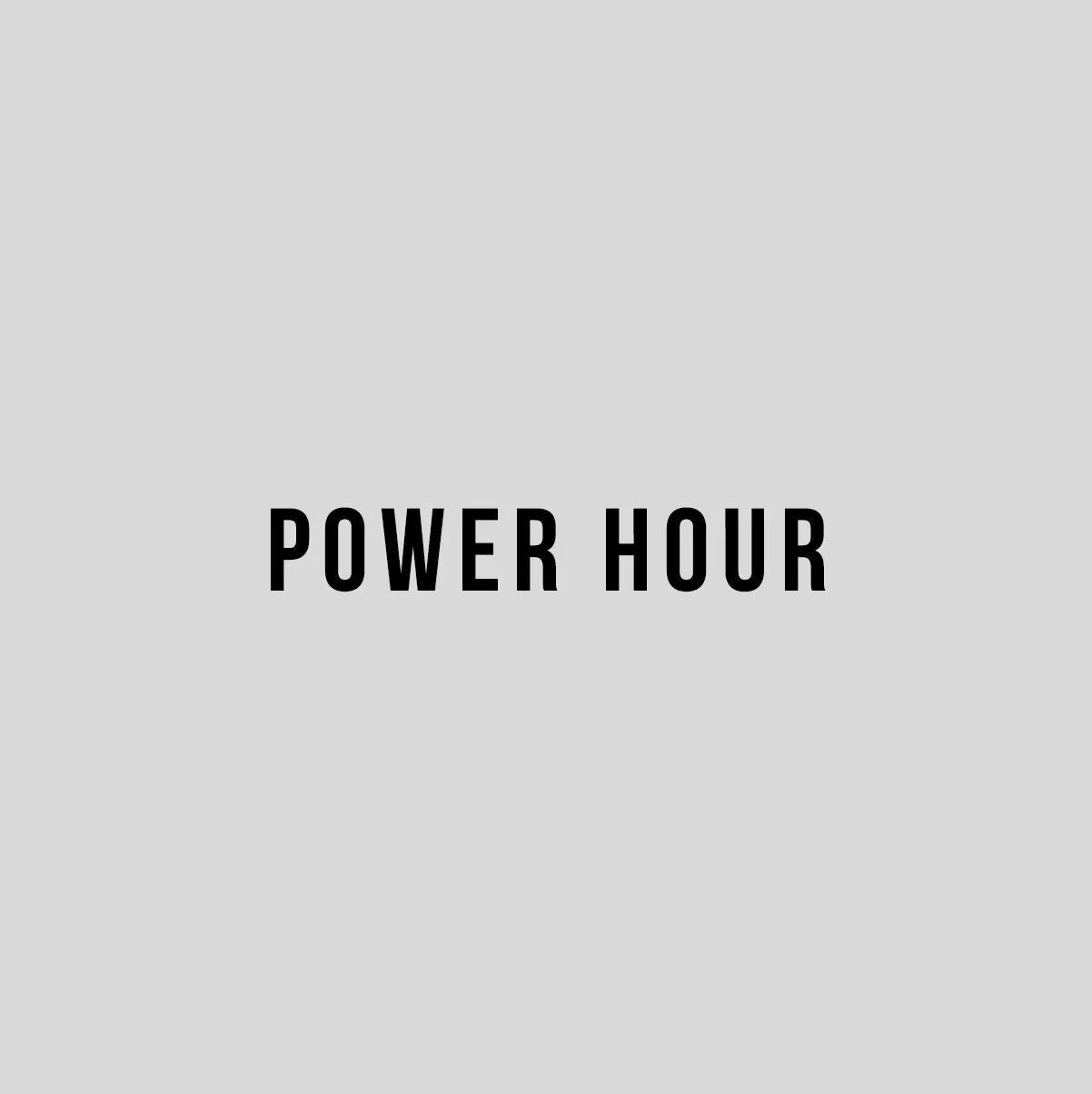 Power Hour Flow #4