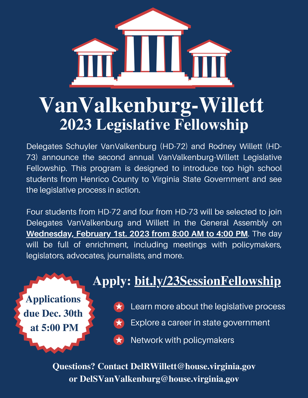 Newsletters — Rodney Willett for Delegate