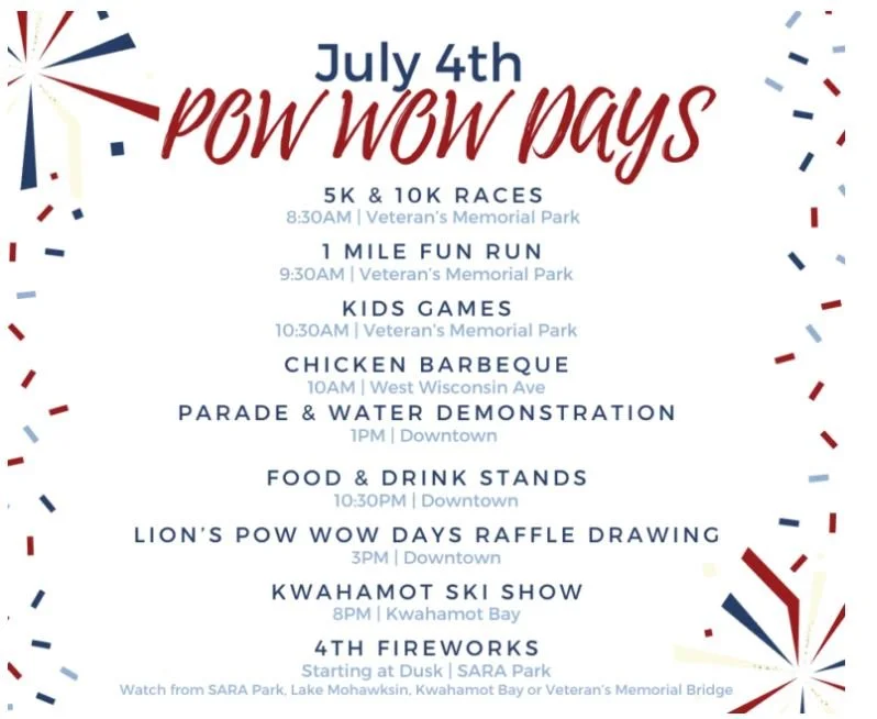 Tomahawk Lions Food Stand (by Tomahawk Bowl) 49th Annual 4th of July Pow Wow Days