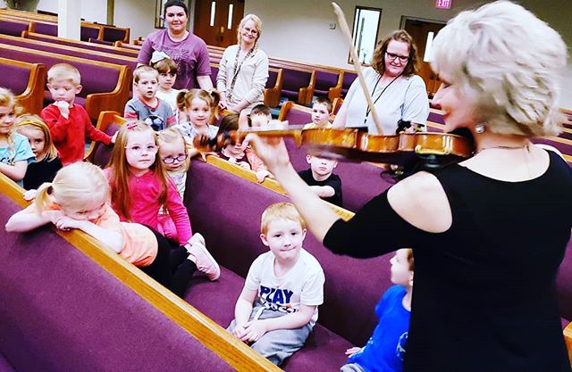 Before leaving Indiana, we led worship for the daycare children. So fun!
