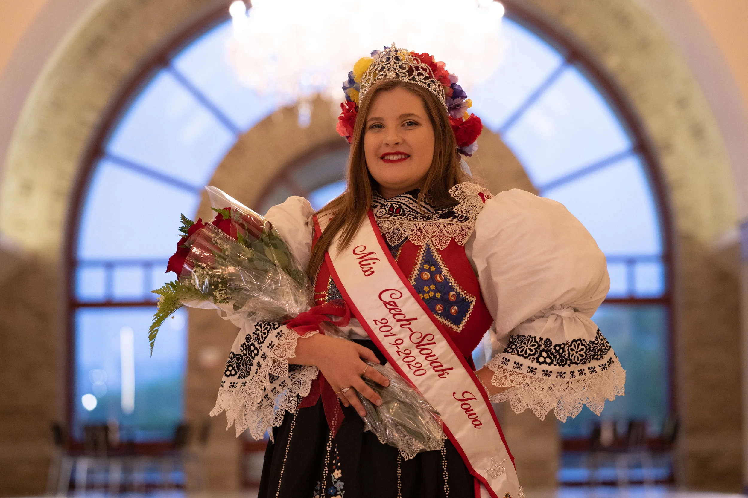 Breckyn Pokorny, Miss Czech-Slovak Iowa 2019-2020. Photo by Ashley Pudil