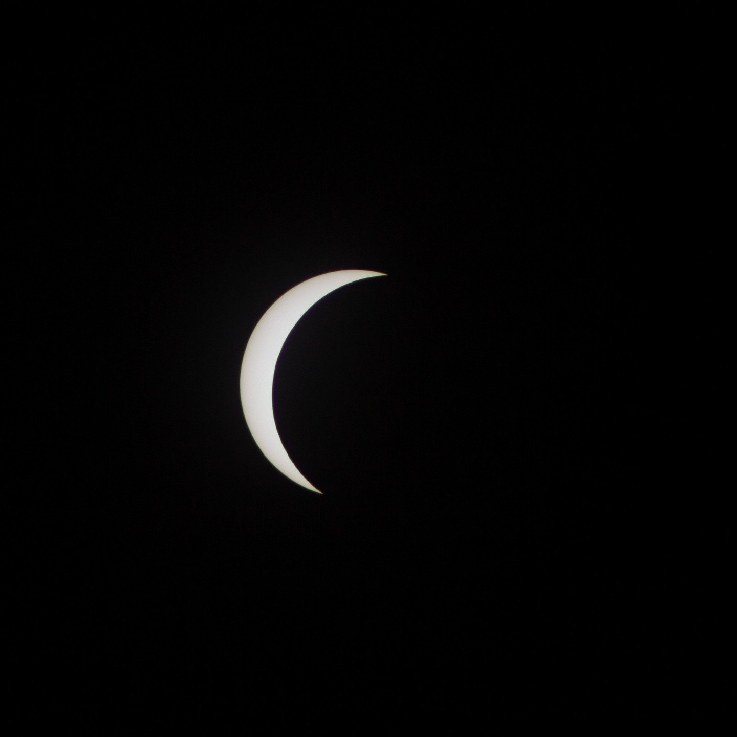 No totality this time, but still a cool sight! Here's hoping to make it to the 2026 totality in Spain...

https://www.messierphotography.com/astrophotography#/eclipse/