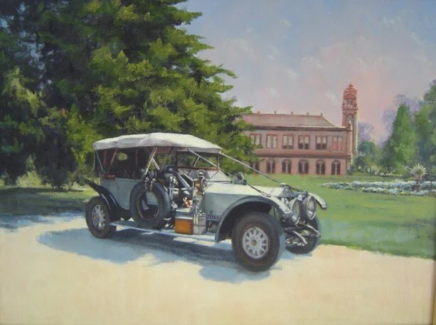 Cathie Berry, Rolls Royce -1919 Model - Oil.JPG