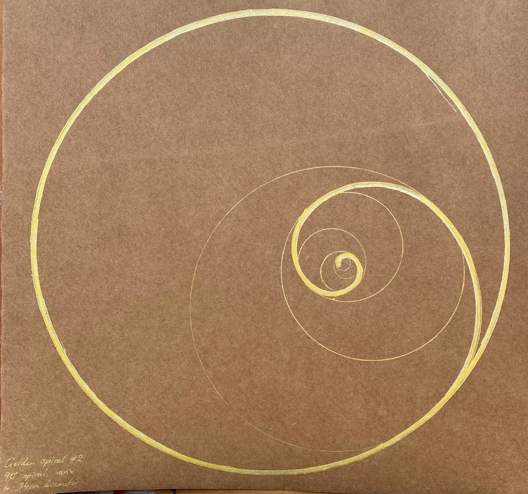 Golden Spiral #2, 2023