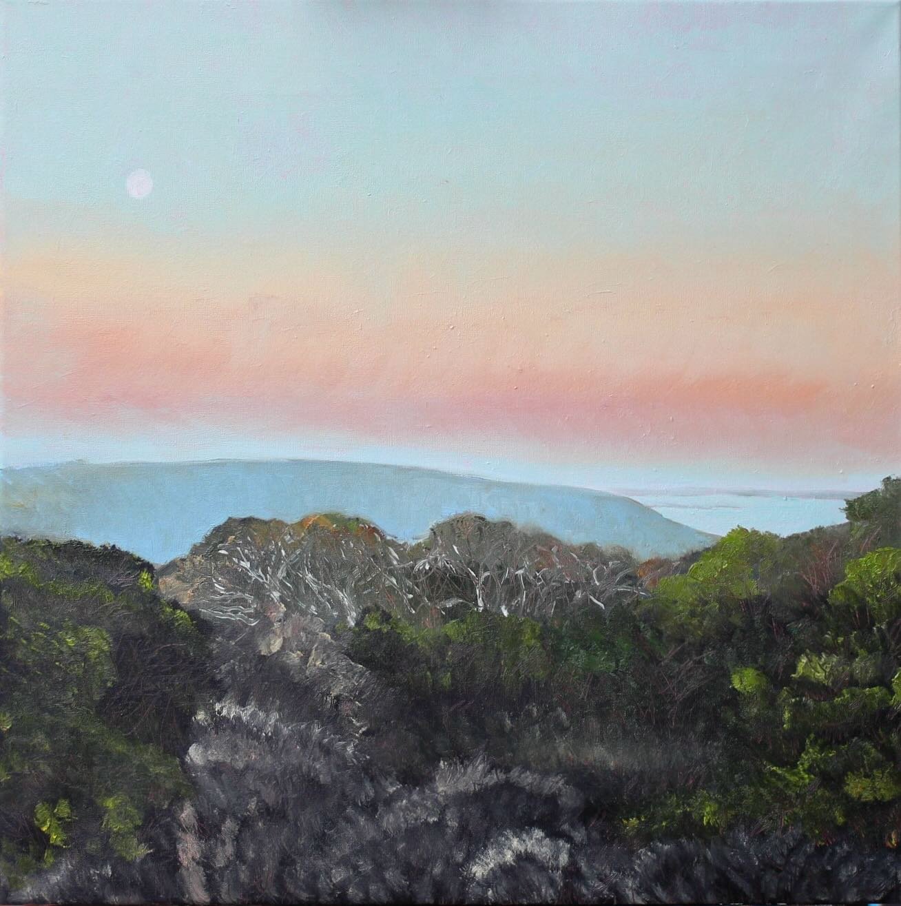 Contrasting beauty: frosty Yarra Valley mornings and peachy Bells Beach sunsets. Mid-Autumn has us longing for lazy beach days.//

&lsquo;Sunset - Bells Beach&rsquo; and &lsquo;Melting Trees&rsquo; by Beth Williams are part of our current exhibition 