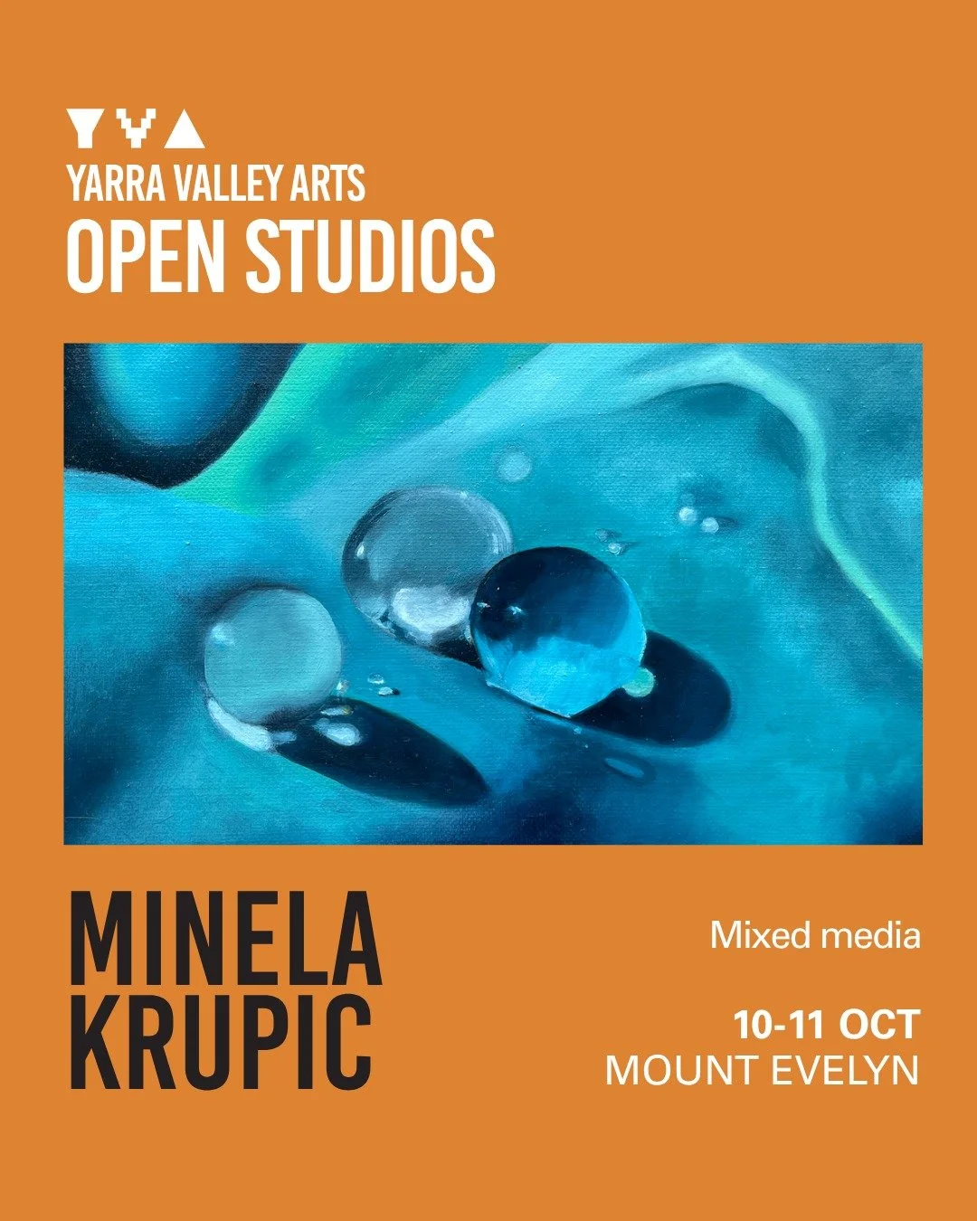 OPEN STUDIOS ARTIST SPOTLIGHT: MINELA KRUPIC

Based in Mount Evelyn in the foothills of the Dandenong Ranges, Minela is a visual artist whose career spans two decades, dozens of exhibitions, and a number of grants and awards along the way. She studie