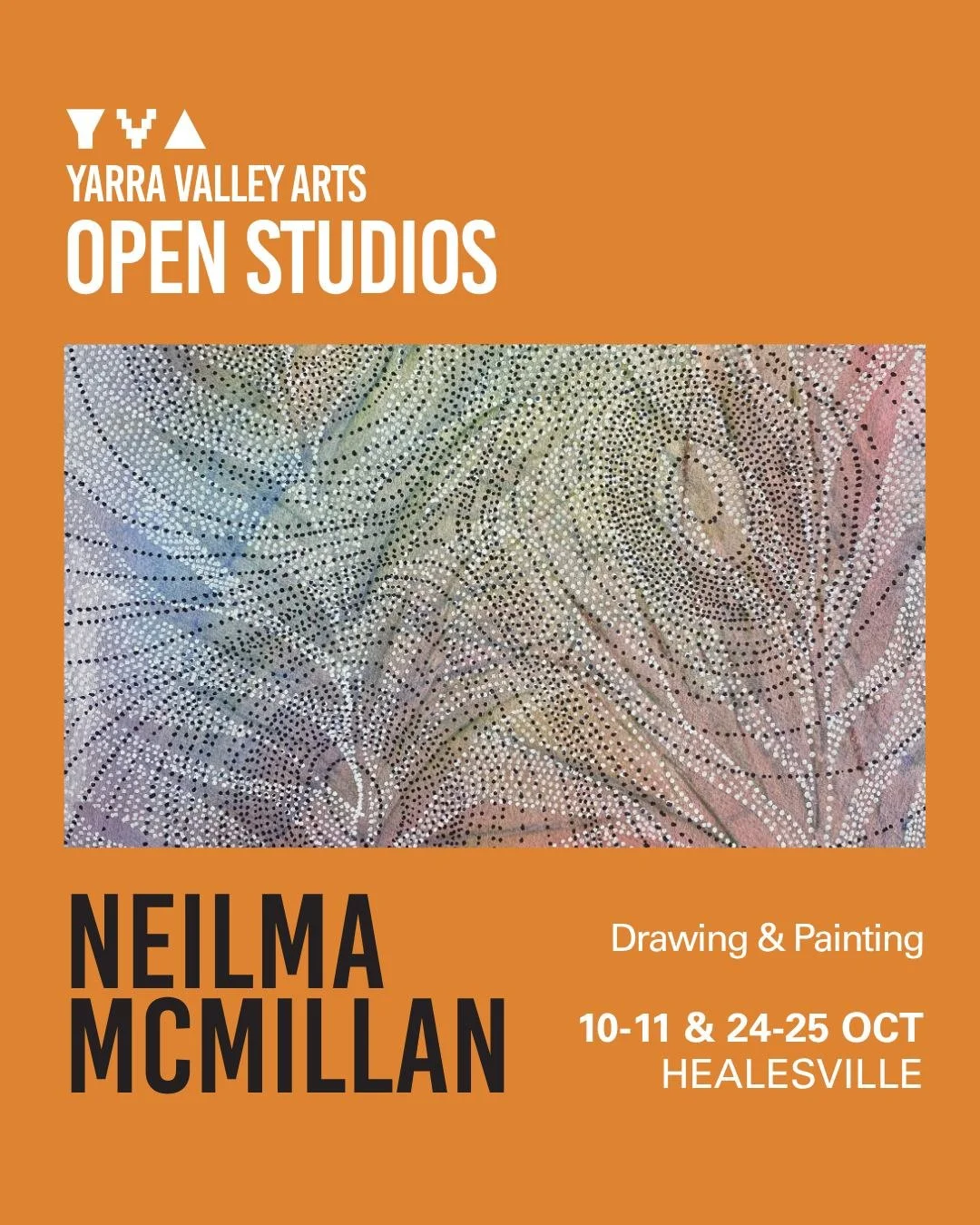 OPEN STUDIOS ARTIST SPOTLIGHT: NEILMA MCMILLAN

Neilma draws and paints to calm a restless mind, a lifelong passion she was finally able to fulfil after retiring to Healesville sixteen years ago. Mainly self-taught, though she's taken part in worksho