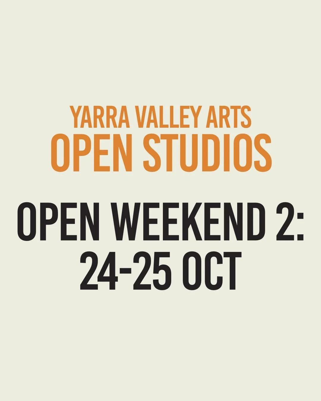 Next weekend, Yarra Valley artists open their studios for the second and final weekend of Open Studios 2026 

Go behind the scenes, watch artists at work and buy original pieces. 

See all the details and download the brochure via our website, or pic