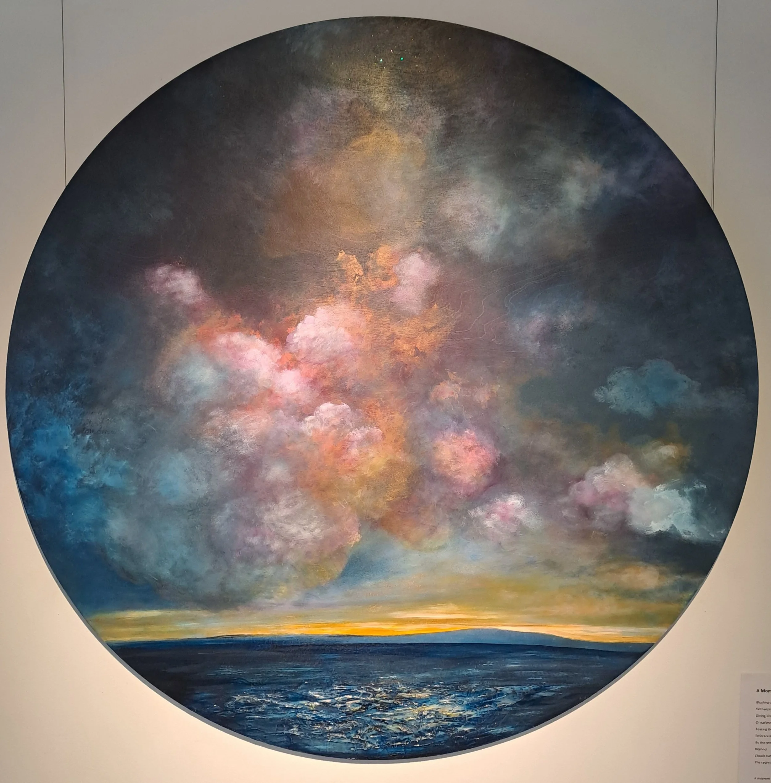 Amanda Ruck A Moment In Time, 2024, 120cm radius, $2200.jpg