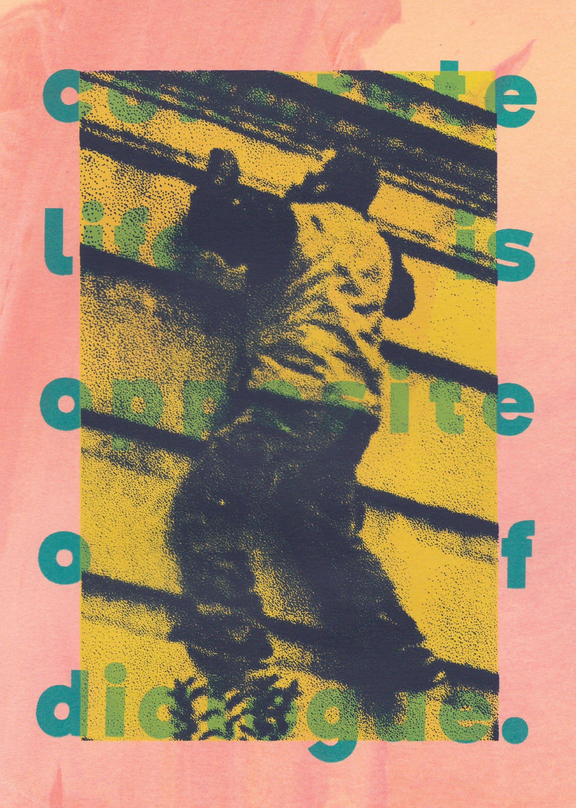concrete life is opposite of dialogue.