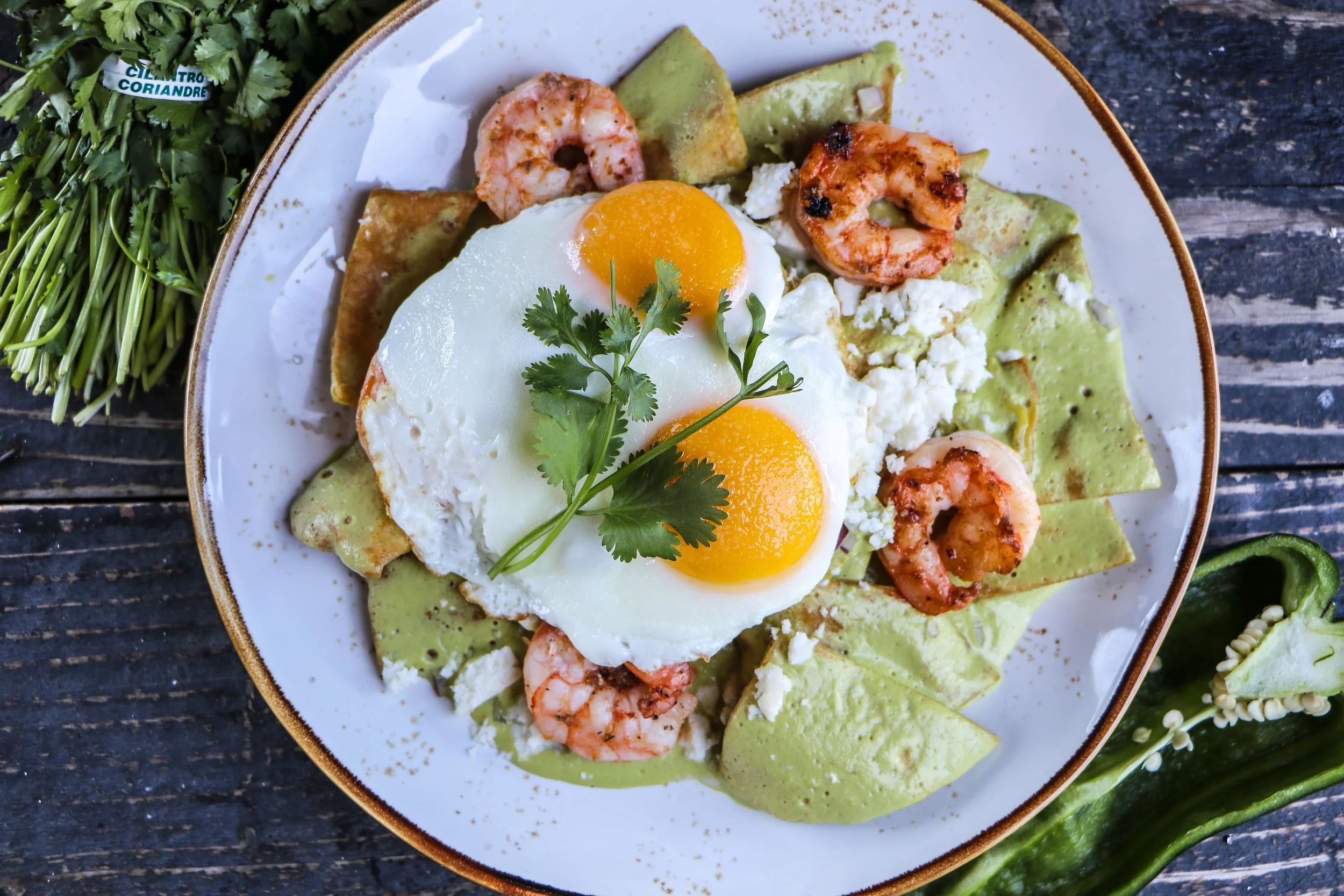 CHILAQUILES POBLANOS