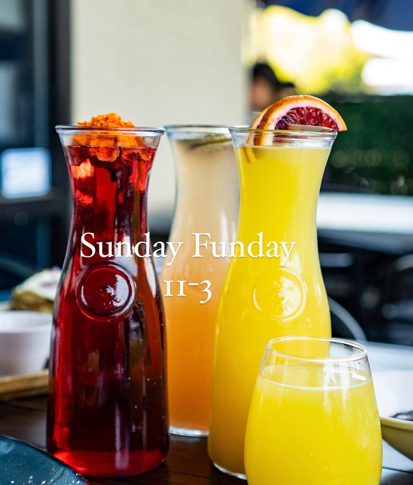 THE SUNDAY FUNDAY SHENANIGANS ARE HERE!!☀️🥂🍳 Reserve NOW! Agave-Azul.com 🍾🥳