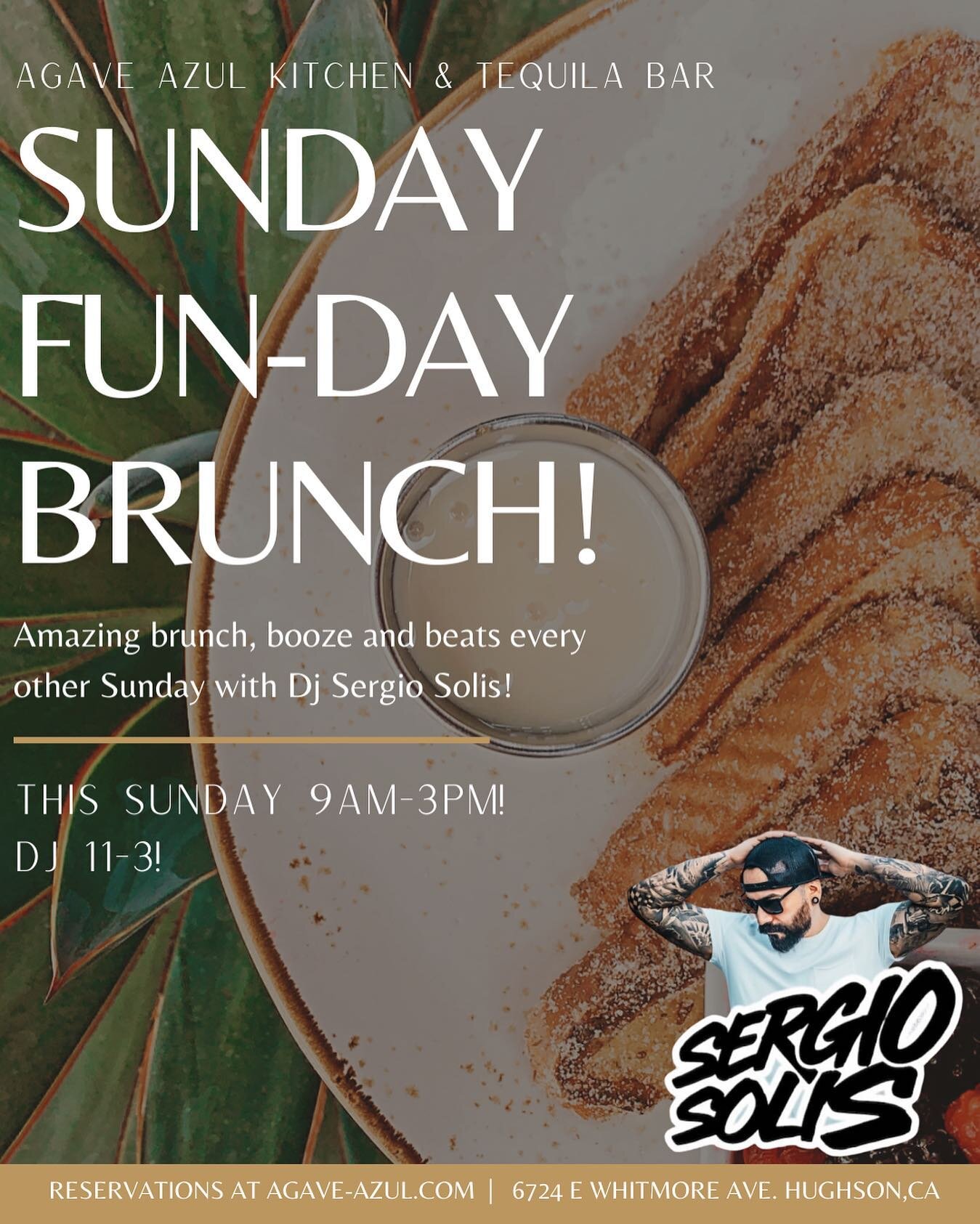 SUNDAY FUNDAY🥵🔥🍳 TOMORRROW MORNING ☀️OPEN @ 9 | DJ starts at 11 🥳🎧 WHO ARE YOU BRINGING!?!