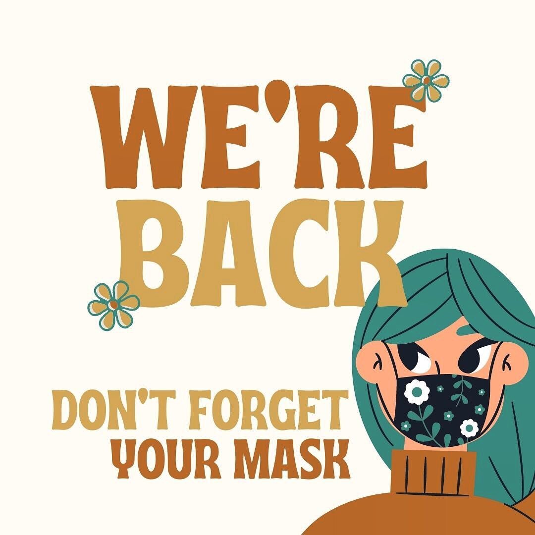 Yay! We&rsquo;re back tomorrow. 
Don&rsquo;t forget your mask, and we&rsquo;ll see you all very soon 😊 #staysafeeveryone 

.
.
.
.
.
#sustainablesalonsaustralia #highstreetnorthcote #ecosalon #staysafe