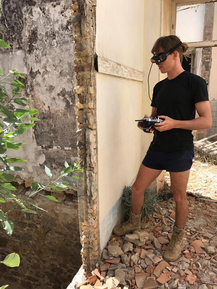 Michael Candy's bees-eye-view of a mountain apiary in Serifos, screening at Testing Grounds November, 2017. Candy worked on a series of videos filmed with a customised drone and VR goggles for the artists on the Forum of Sensory Motion residency including this one in collaboration with beekeepers Honeyfingers and Nikos Kokolakis. Honey Fingers and Michael Candy presented this experience in the streets and bars of Serifos and Athens, with the smell of freshly crushed wild Thymari and Mountain Sage and other herbs that the bees feed on, for an immersive extra-sensory experience . Viewable here