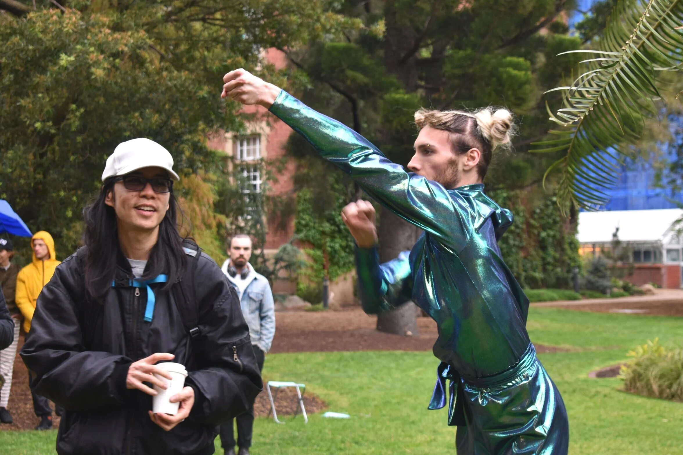  Dancer and Kelp D collaborator, Benjamin Hancock. Image by Inez Martorell. 