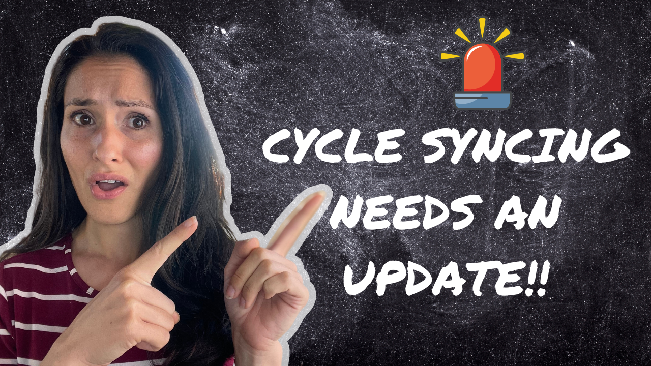 Why Cycle Syncing Fitness Recommendations need an update