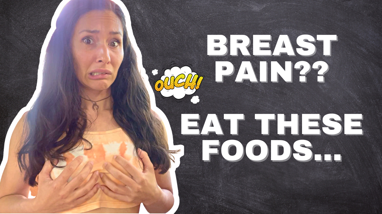 Sore Boobs could mean a lack of nutrition