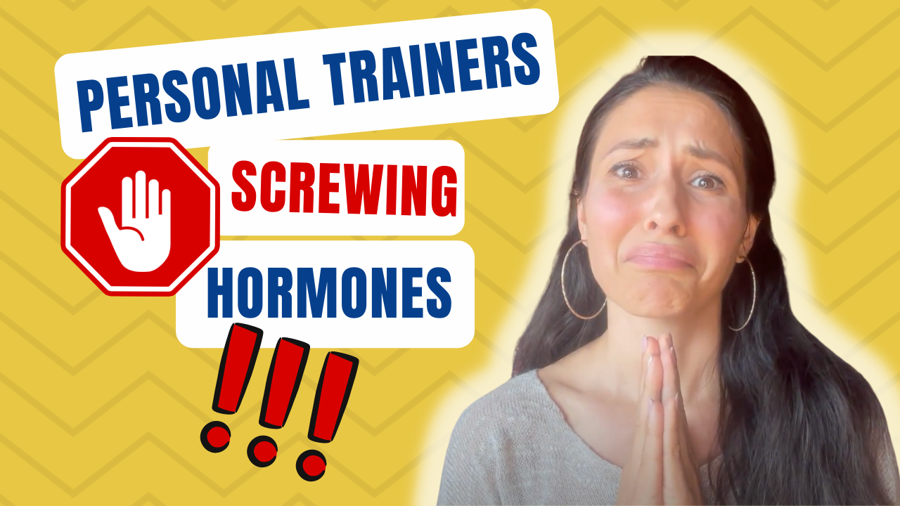 Dear Personal Trainers, Stop Screwing with Client's Hormones