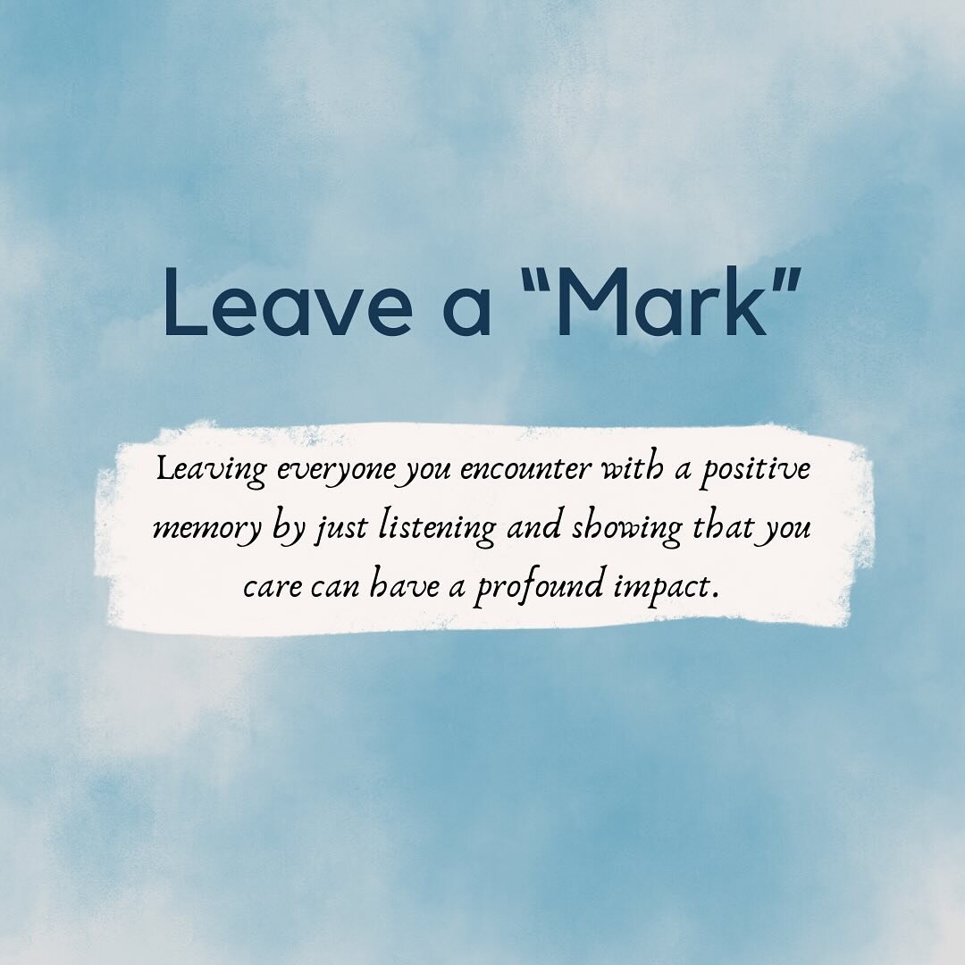 Leave A &ldquo;Mark&rdquo; is our fifth and final Core Value. It is inspired by our wonderful CFO, Mark Hyder, who has had such a profound impact on the McMinnville community and everyone here at Hyder Family Dentistry.

Leaving everyone you encounte