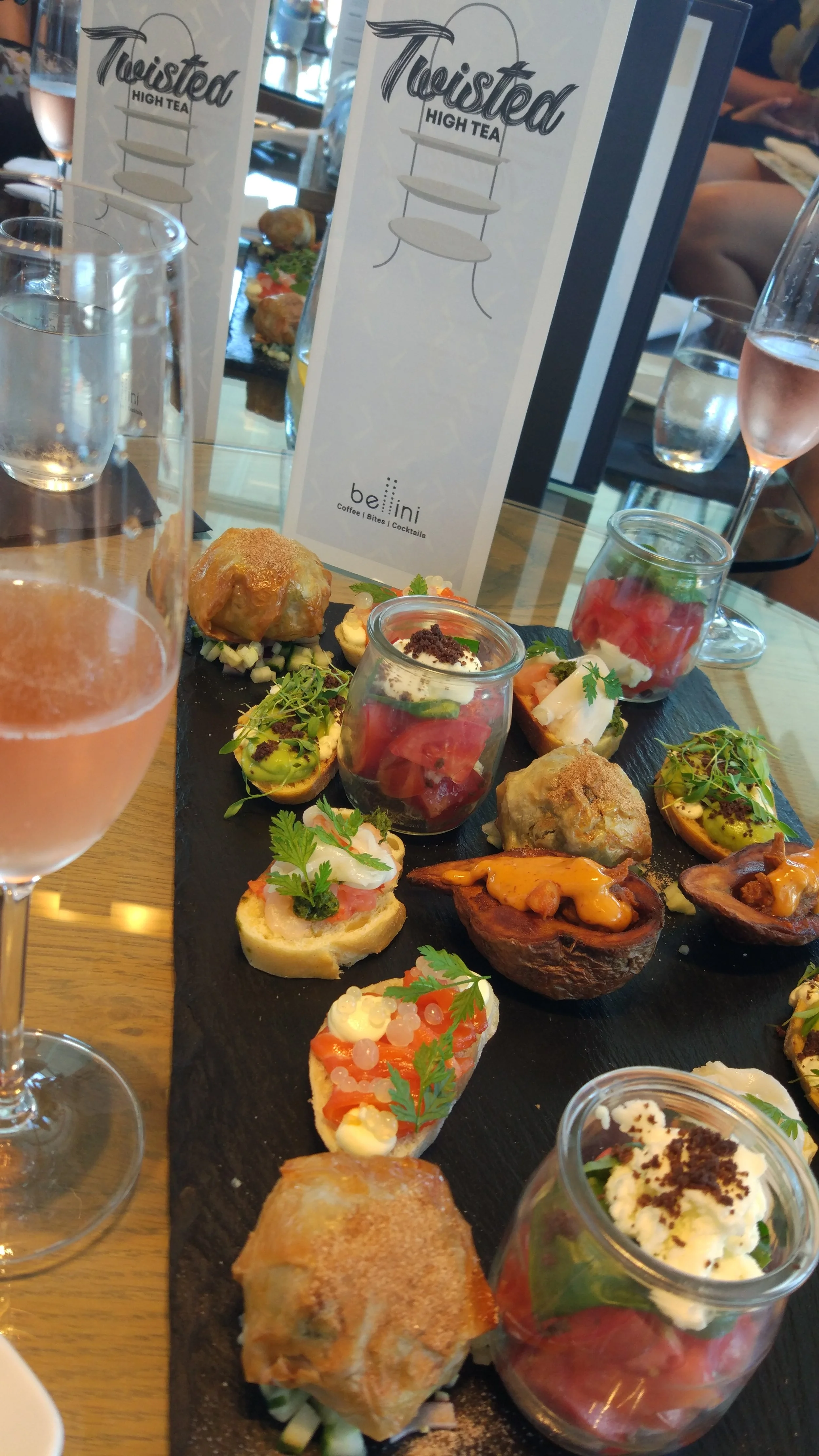 High tea at bellini hilton