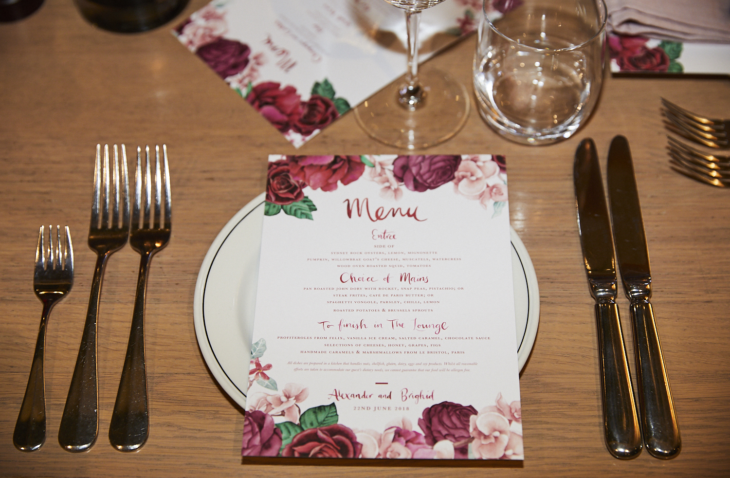 Custom Event Stationery — Hawk Creative Illustration and luxury