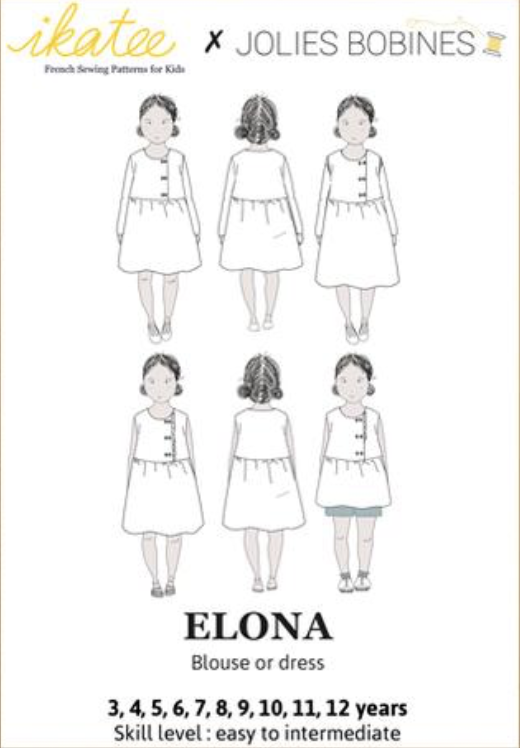 ELONA KIDS PATTERN 3-12 YRS