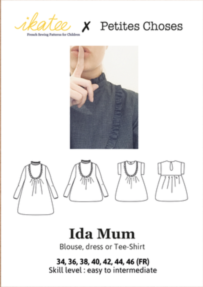 IDA MUM PATTERN SIZES 34-46 FRENCH SIZE