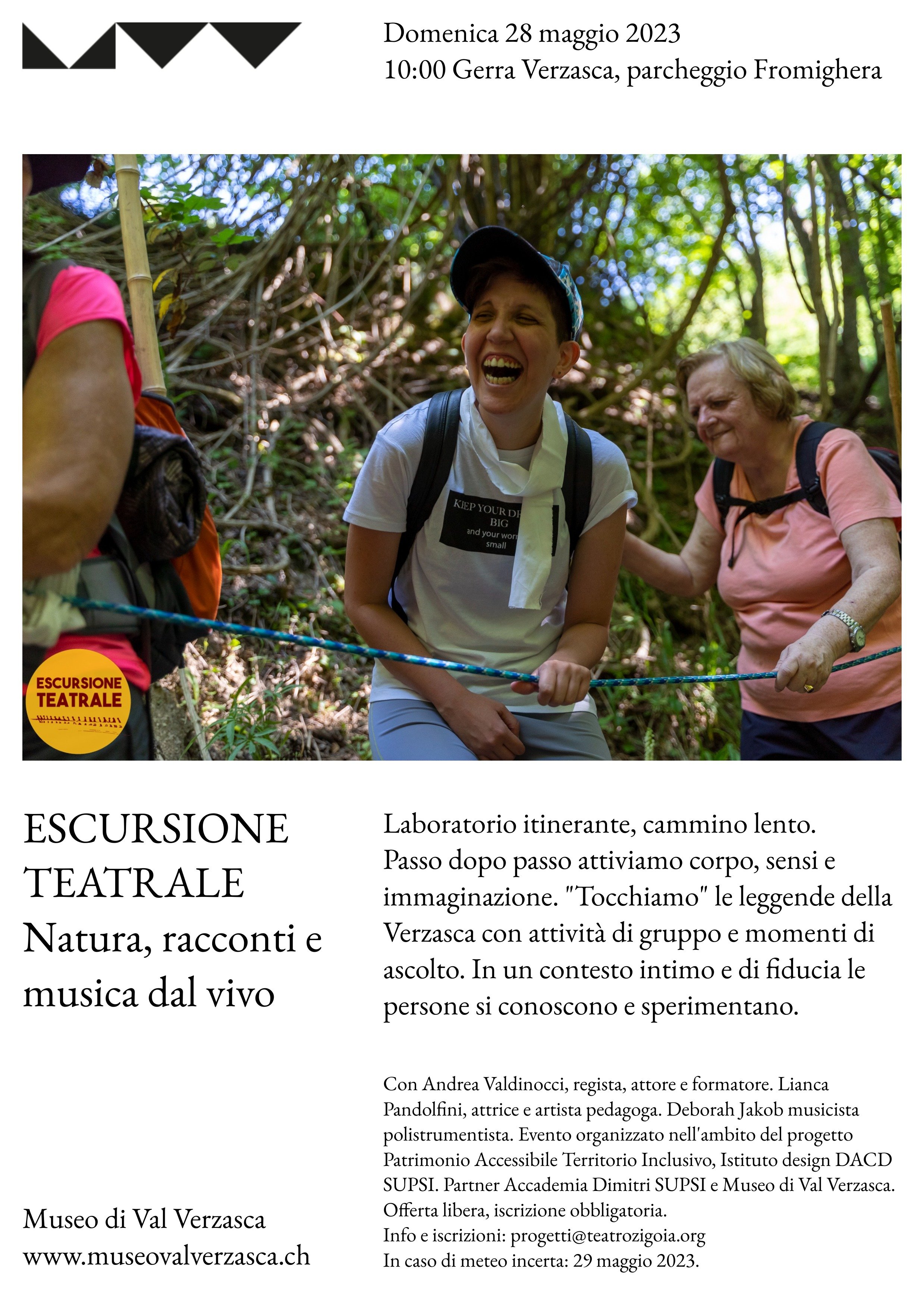 28.5.23 - ESCURSIONE TEATRALE SUL SENTIERO DELLE LEGGENDE