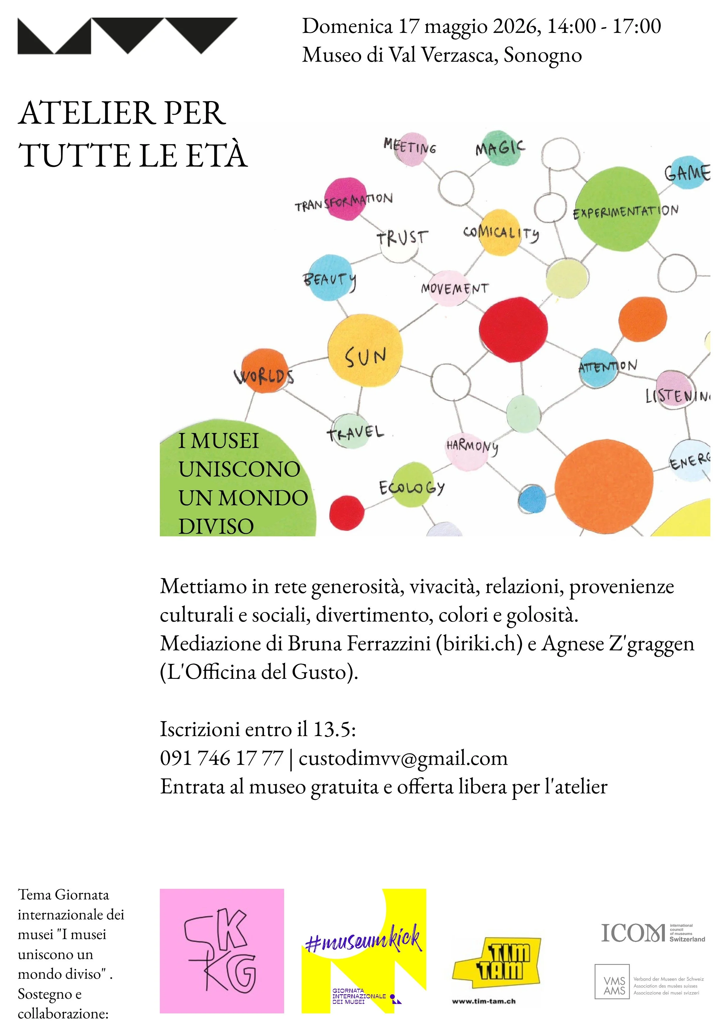 17.5.2026 - I musei uniscono un mondo diviso