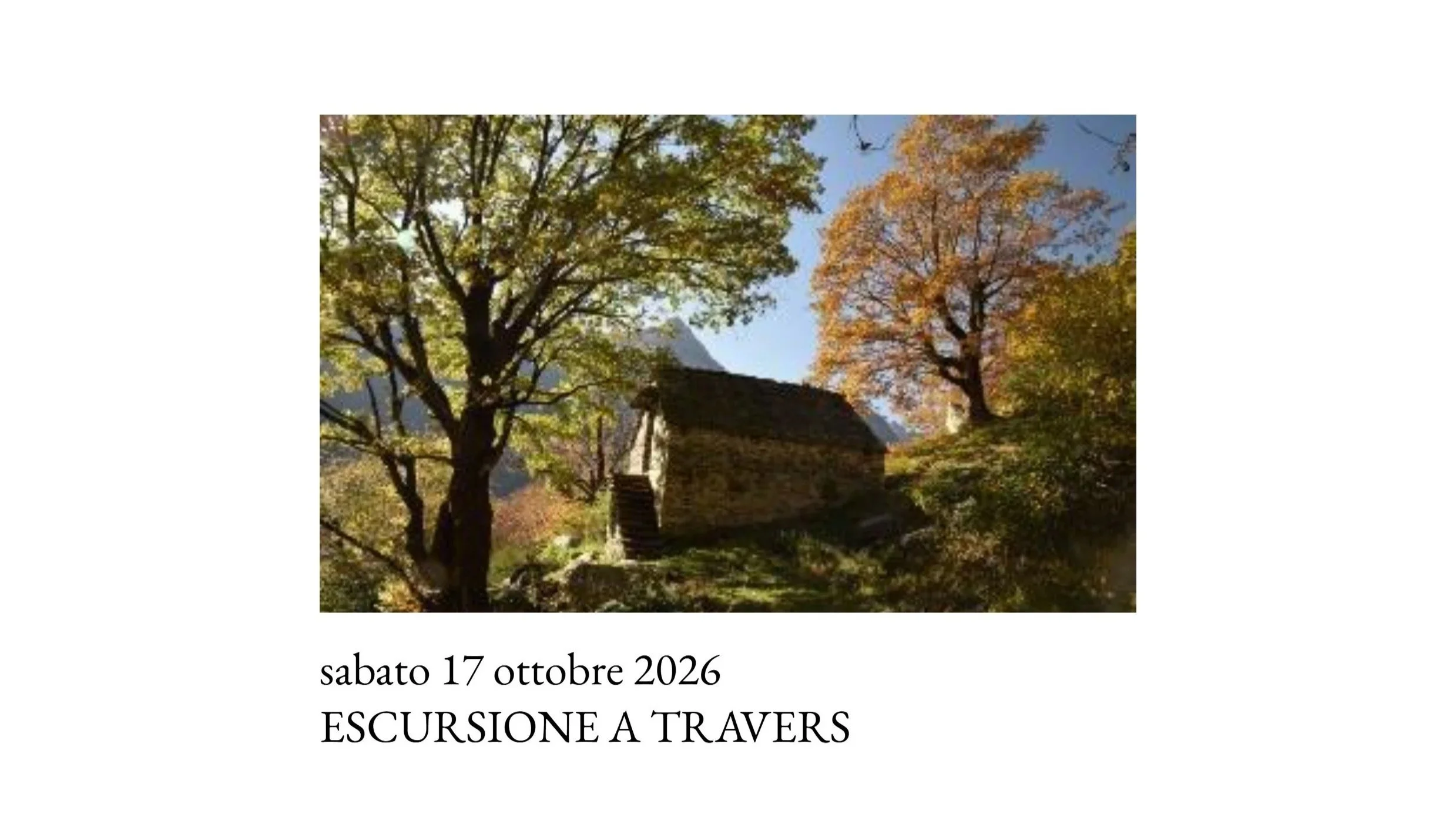 17.10.26 ESCURSIONE - TRAVERS