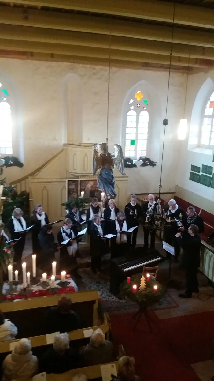 Weihnachtskonzern in der Kirche