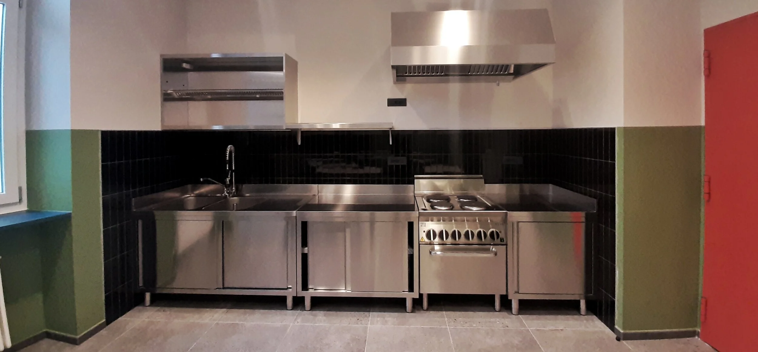 Collegio Einaudi - Cucine comuni.